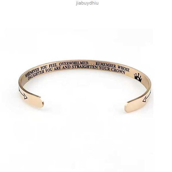 

stainless steel stamped crown arrow keep going bracelet for boys and girls graduation gift, Silver