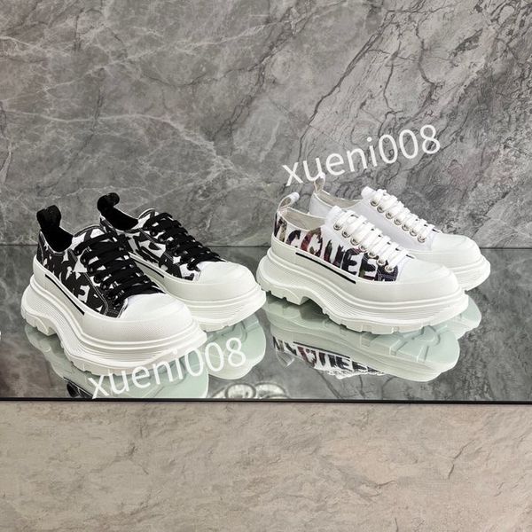

new mens fashion quality casual shoes heel leather lace-up sneaker running trainers letters flat printed sneakers2023, Red;white