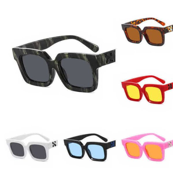 

fashion frames luxury sunglasses brandoffs men women sunglass arrow x frame eyewear trend hip hop square sports sun glasses travel sunglasse, Black