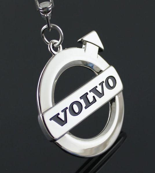 

5pcs/lot automobile accessaries key rings chains keyring keychain for car logo badge brands black emblem marks8250067, Silver