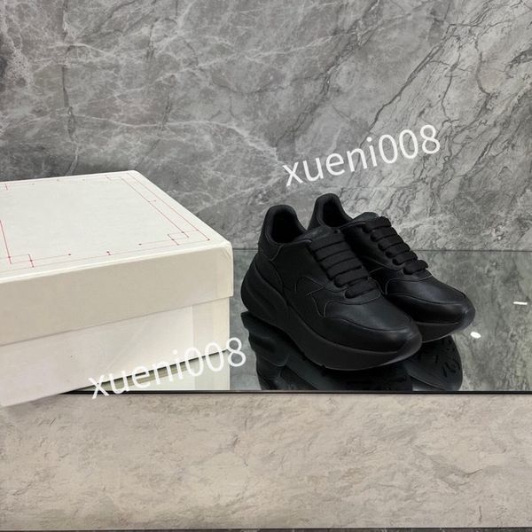 

2023womans fashion quality casual shoes heel leather lace-up sneaker running trainers letters flat printed sneakers, Red;white
