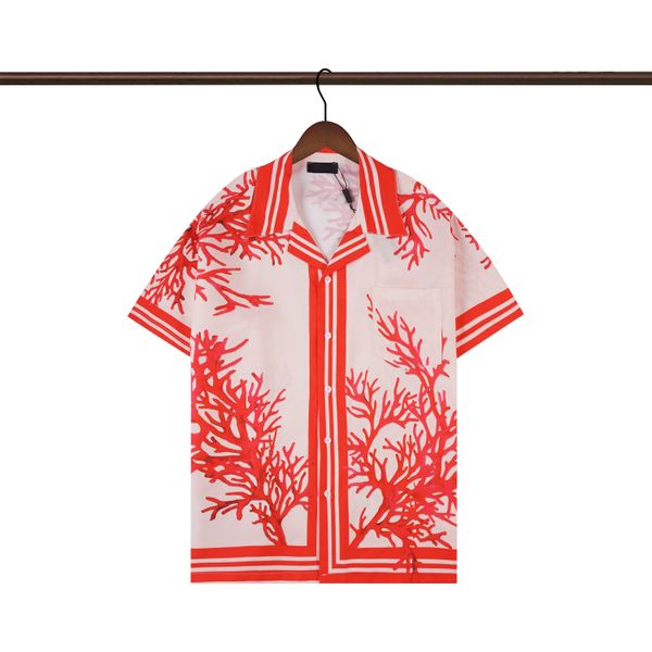 

mens designer luxury dress shirts silk shirt luxury clothes short sleeve letter clowers print casual summer collar mens mix colors size -3x, White;black