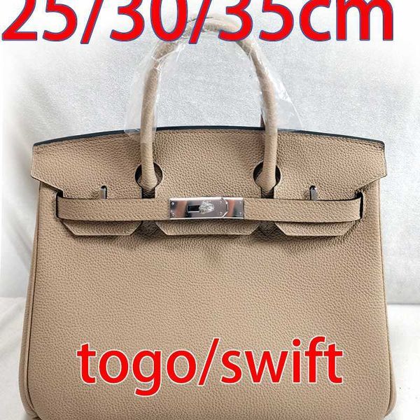 

birkin35 25cm 30cm 35cm cowhide layer togo genuine leather women's bag swift women's handbag
