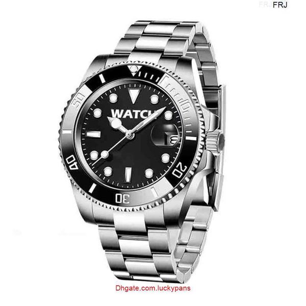 

designer watches r olax mens watch mens automatic mechanical ceramics watches 41mm full stainless steel gliding clasp swim wristwatches sapp, Slivery;black