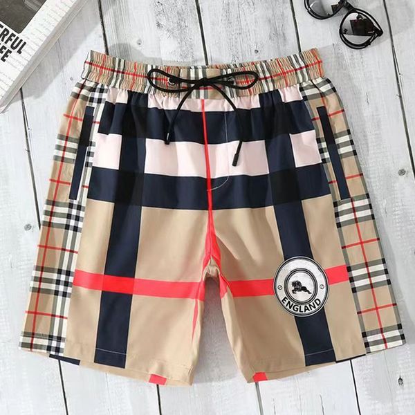 

designer men's shorts beach pants european and american brand trend classic checkered loose large women's same stylezgnc 4jrnq, White;black