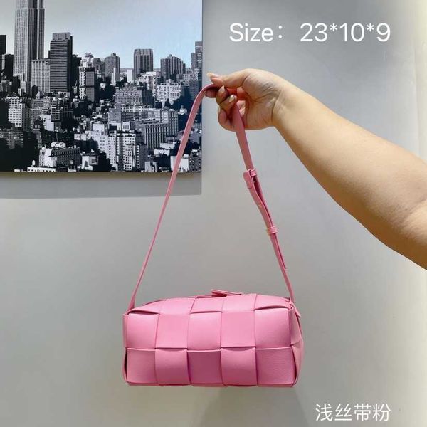 

women's bag 2023 new korean net red horse dragon cowhide woven pillow bag fashion versatile shoulder messenger bag 230613