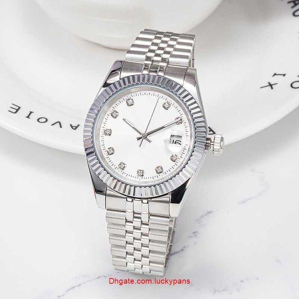 

designer r olaxs watches 2023 new luxury watch 3641mm mens automatic allstainless steel luminous 28mm womens classic for lovers mymj, Slivery;black