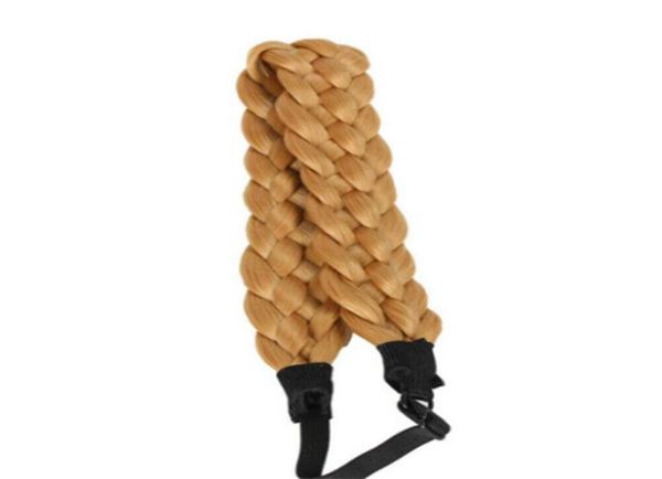 

fashion synthetic wig braided hair band elastic headband princess headwear women girls hair accessories q bbyjpv2104518