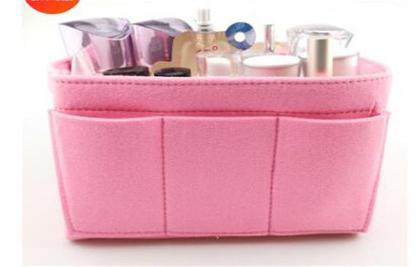 

purse organizer insert makeup handbag felt bag organizer with zipper handbag tote shaper fit cosmetic bags never fulltote4685061