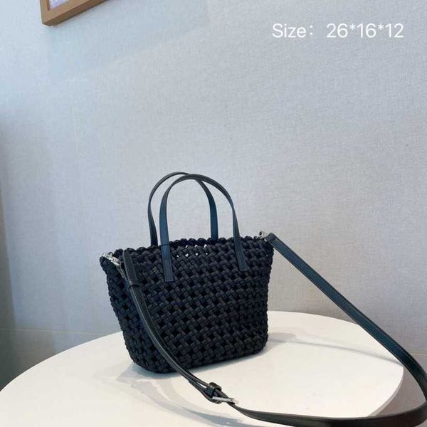 

women's 2023 new korean net red cowhide knitted hollow basket baozi mother bag single shoulder crossbody bag 230613