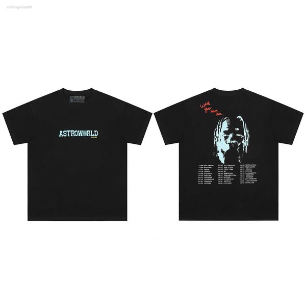 

travis men t shirt women t shirts quality pad dyed foam lightning print music festival short sleeve washed high street co-branded tee oversi, White;black