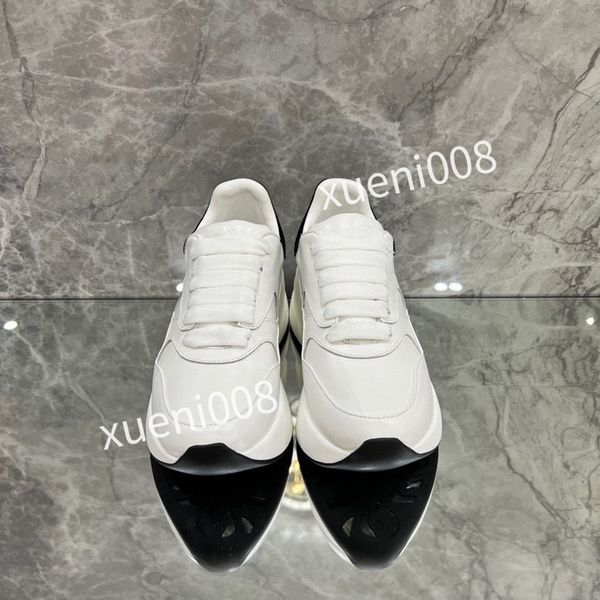 

2023mans fashion quality casual shoes heel leather lace-up sneaker running trainers letters flat printed sneakers, Red;white