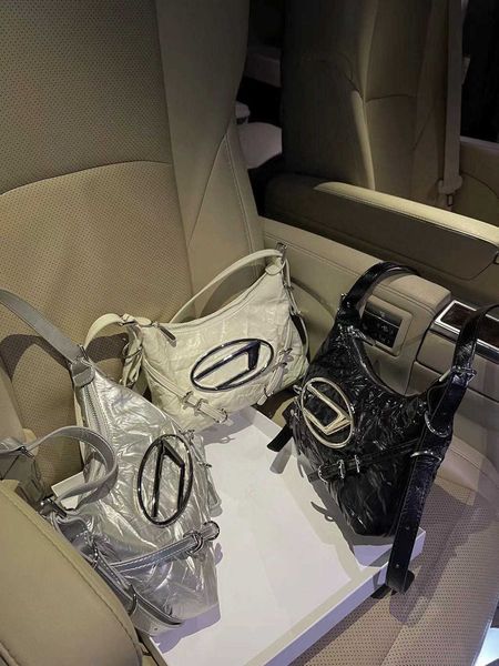 

new underarm bag ins style pleated soft leather one shoulder small square bag silver small bag die and sel bag women's bag