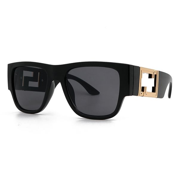 

new v designer fashion sunglasses men women sun glasses goggle beach adumbral 7 color option, White;black