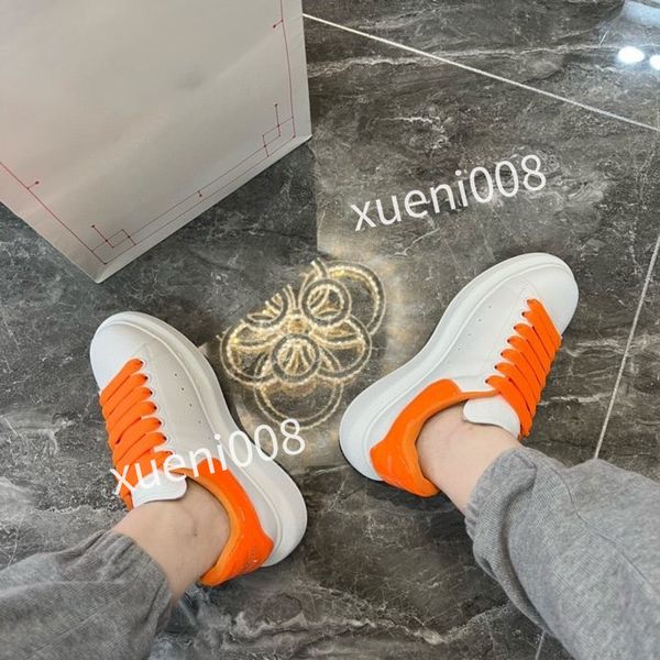 

2023brand woman fashion quality casual shoes heel leather lace-up sneaker running trainers letters flat printed sneakers, Red;white