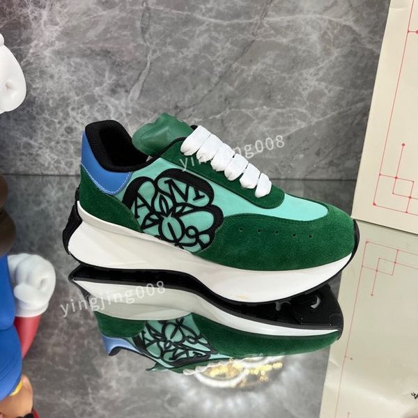 

2023new classics designer tennis shoes canvas canvas shoes green and red web stripe rubber sole stretch cotton low platform sneaker, Black