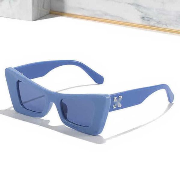 

fashion luxury frames sunglasses men women trend brandoffs square sunglass arrow x frame eyewear bright sun glasses sports sunglasse 92xq, Black