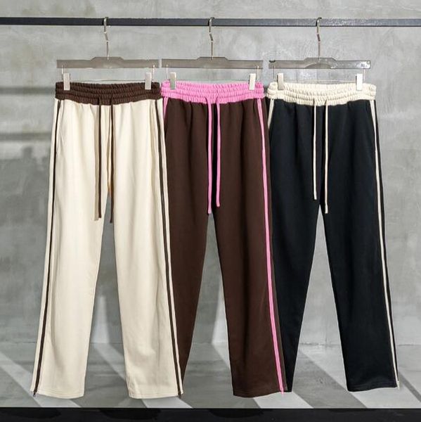 

zipper black brown men's straight trousers oversized cargos pantschina