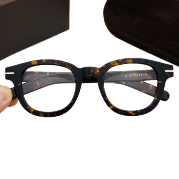 

2023 fashion retro-vintage round smallface frame for optical glasses sunglasses 47-23-145 imported acetates des goggles fullrim for prescrip, Black