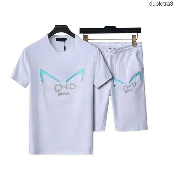 

2023 summer mens designers tracksuits jogging suit men tracksuit pullover running sweatshirt man short sleeve pants fashion sweat track su i, Gray