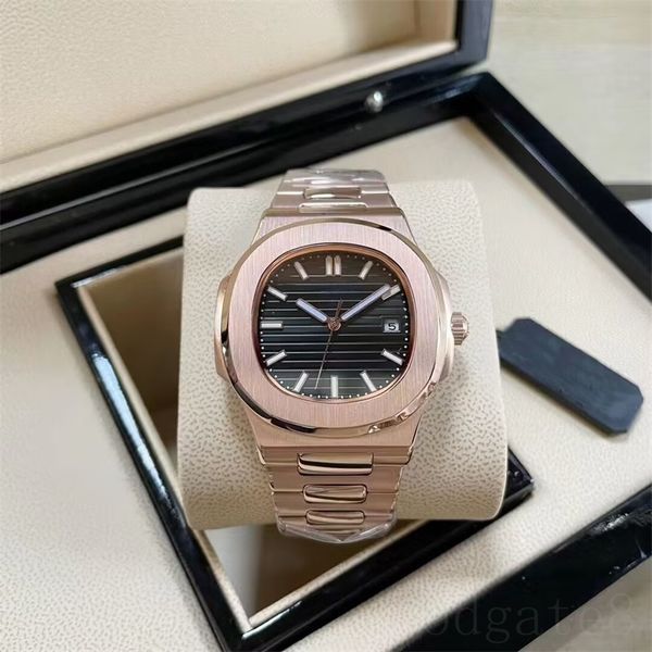

originality designer watches for men womens watch holiday gift 5711 41mm movement orologi mechanical nautilus high end watches western style, Slivery;brown