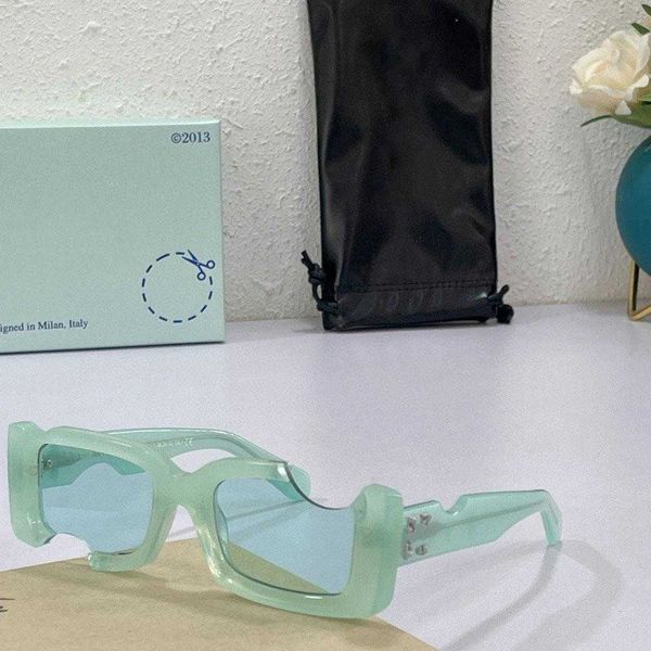 

luxury designer sunglasses for men and women cool style fashion classic thick plate black white square frame eyewear off man glasses designe, White;black