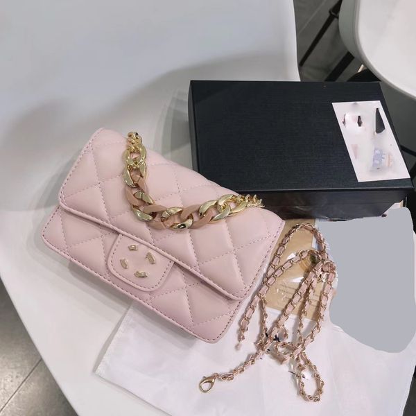 

fashion shoulder bag designer bag crossbody bag satchel bags for womens purses and handbags small makeup bag lambskin coin bag classic diamo