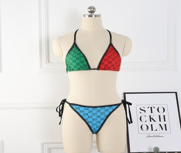 

20ss womens designer bikini women bikinis set with letters summers d swimwear for lady bathing suit summer backless beachwear1086243