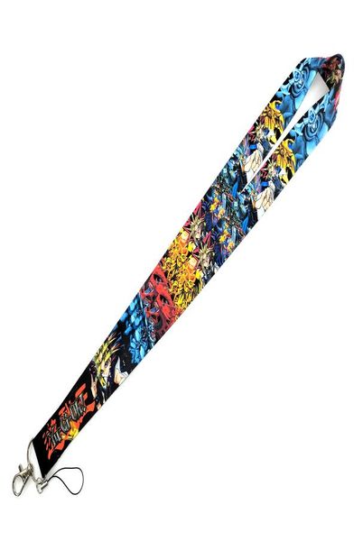 

cartoon yugioh neck strap lanyard for key id card mobile phone straps usb badge holder hang rope lariat lanyards9067506, Silver