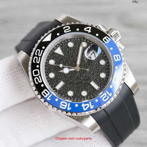 

mens r olax watches mechanical automatic 40mm for men waterproof classic wrist sapph xg52, Slivery;black