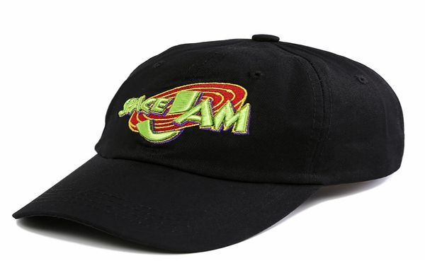 

movie space jam baseball cap fashion curved chapeau dad hats casquette brand snapback hip hop bone men women2468684, Black;white