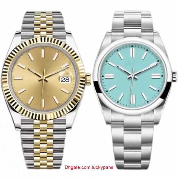 

designer r olax watches watch justdate date automatic mechanical movement 36mm 41mm full stainless steel 904l life waterproof montre de luxe, Slivery;black
