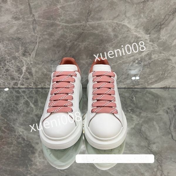 

new womens fashion quality casual shoes heel leather lace-up sneaker running trainers letters flat printed sneakers2023, Red;white