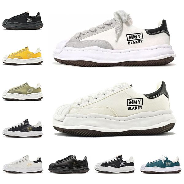 

men women mihara yasuhiro peterson og sole canvas low mmy shoes designer sneakers black beige white fashion mens trainers