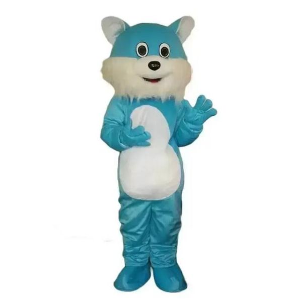 

stage performance blue cat mascot costumes carnival hallowen gifts adults fancy party games outfit holiday celebration cartoon character out, Red;yellow