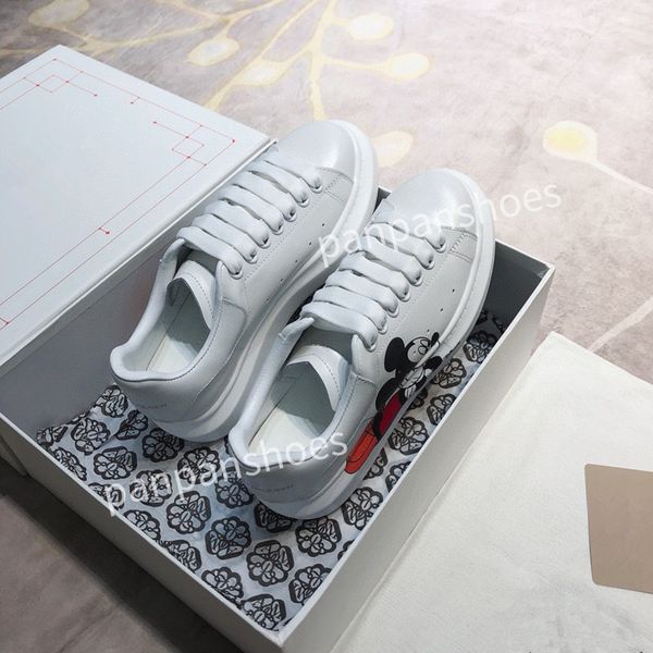 

woman man brand designer shoes sneaker platform classic leather sports skateboarding shoes sneakers running walking black white
