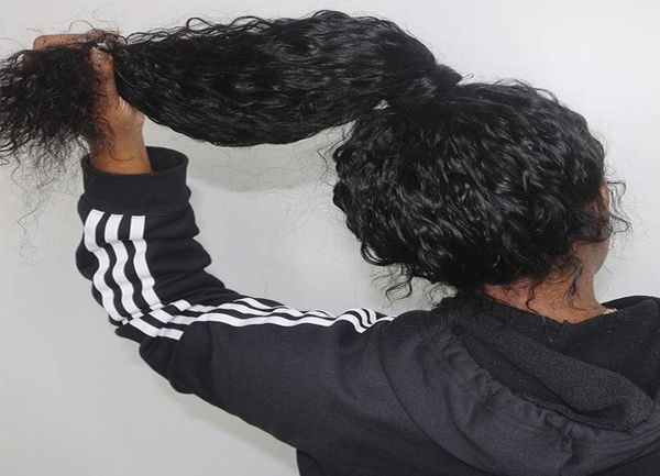 

transparent 134 and 136 lace frontal bob wig with baby hair deep wave curly7572417, Black;brown