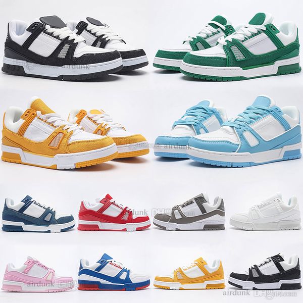 

designer men causal shoes virgil fashion canvas leather lace platform sole white black women luxury letter velvet suede sneakers vw1k