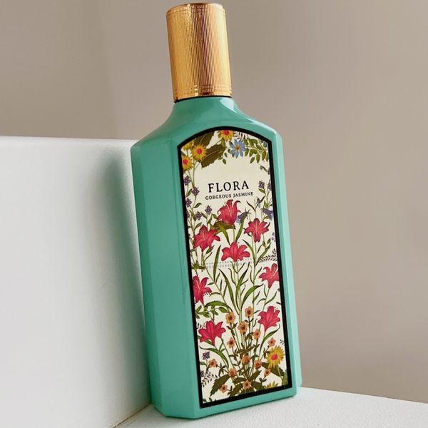 

women's stock brand flora perfumes for women cologne 100ml woman fragrance perfumes spray edp parfums royal essence wedding perfume fas