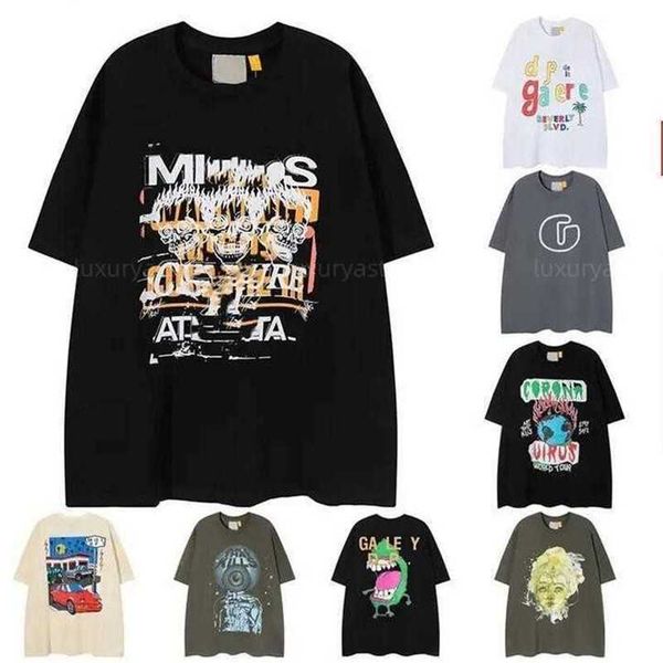 

new tees depts t shirts mens womens designer t-shirts gall depts cottons man s casual shirt luxurys clothing street, White;black