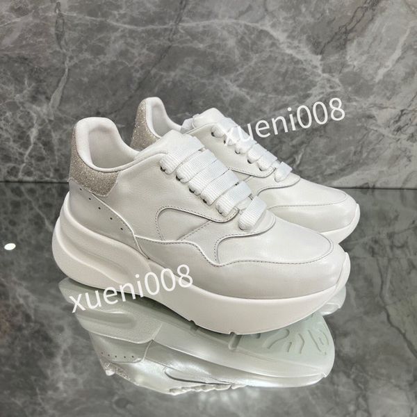 

new man fashion quality casual shoes heel leather lace-up sneaker running trainers letters flat printed sneakers, Red;white