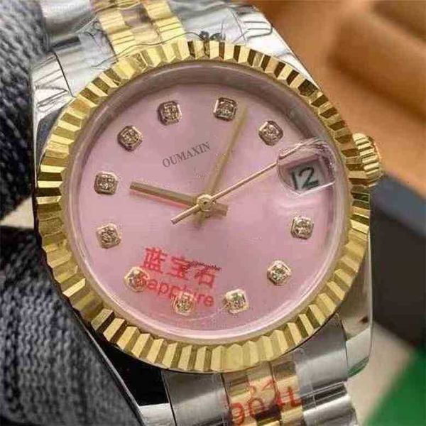 

mens rolx watch date gmt olex 36mm ladies automatic mechanical sapphire stainless steel big red dial clock, Black;brown
