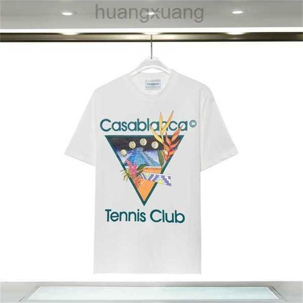 

casab shirt mens t shirt designer cotton luxury brand clothing european american trend design t-shirts printer summer short sleevero8n, White;black
