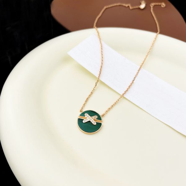

designer pendant necklaces gold plated diamond x-letter chain crysatal women wedding party jewelry gifts, Silver