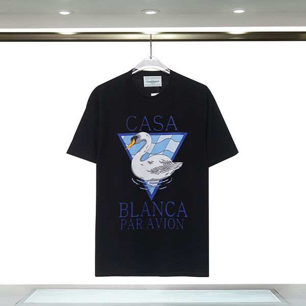 

fashion casual t shirt mens womens casa summer men tee designer shirts mens brand designer round neck short sleeves man 4g, White;black