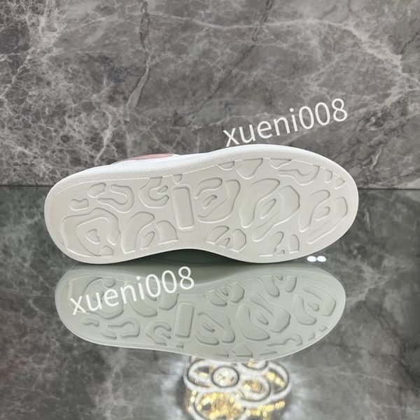

new women men fashion quality casual shoes heel leather lace-up sneaker running trainers letters flat printed sneakers2023, Red;white