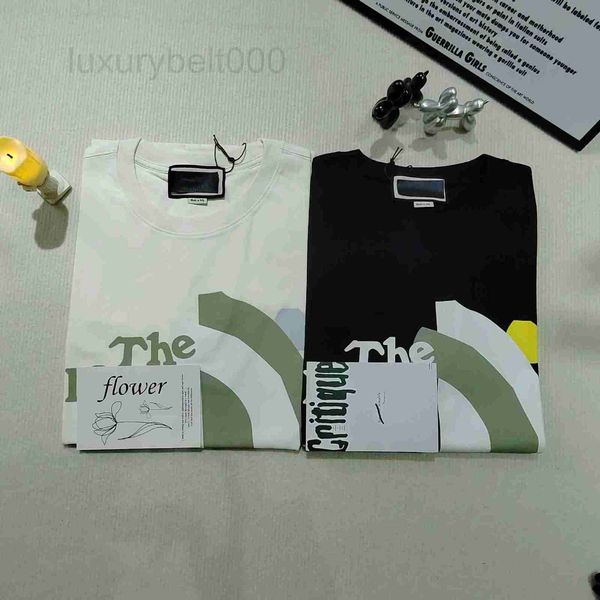 

men's t-shirts designer co branded the spring new graffiti letter print high weight cotton os short sleeve t-shirt p9rh, White;black