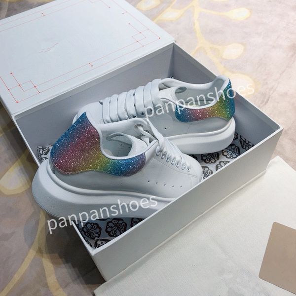 

new woman brand designer shoes sneaker platform classic leather sports skateboarding shoes sneakers running walking black white