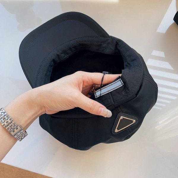 

ball caps black color all seasons fashion brand triangle logo with tag sport hat sun protector cap for men women size, Blue;gray