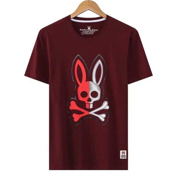 

mens women designers t shirt fashion men s casual psycho bunny shirts man clothing street designer shorts sleeve clothes tshirts, White;black